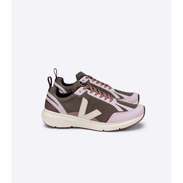 Khaki/Pink Women's Veja CONDOR 2 ALVEOMESH Shoes | AU 492GSO